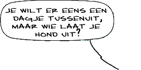 Je wilt eens een dagje uit, maar wie laat je hond uit?